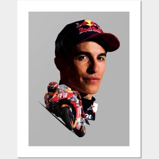 Marquez 93 lowpoly Posters and Art